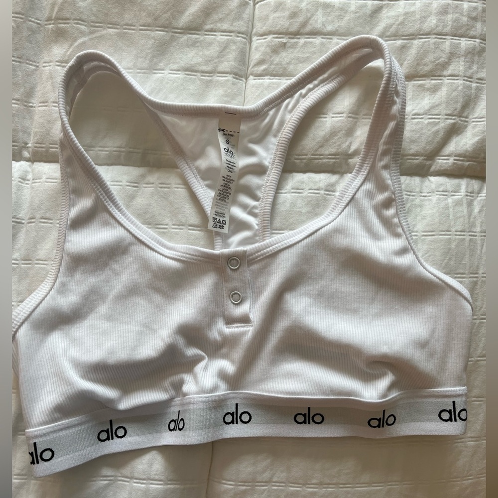 Alo Henley racer back sports bra